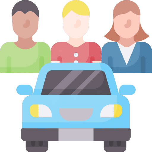 4 Passenger + 1 Driver