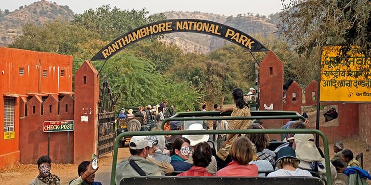 Ranthambore park entrance
