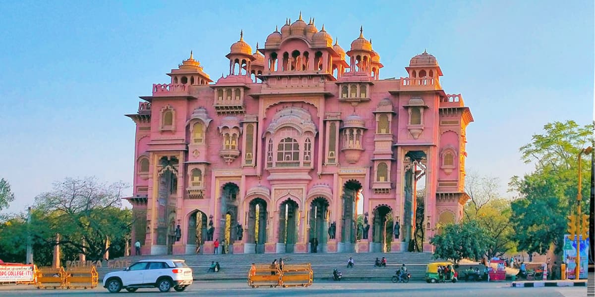 Patrika Gate Jaipur Landmark