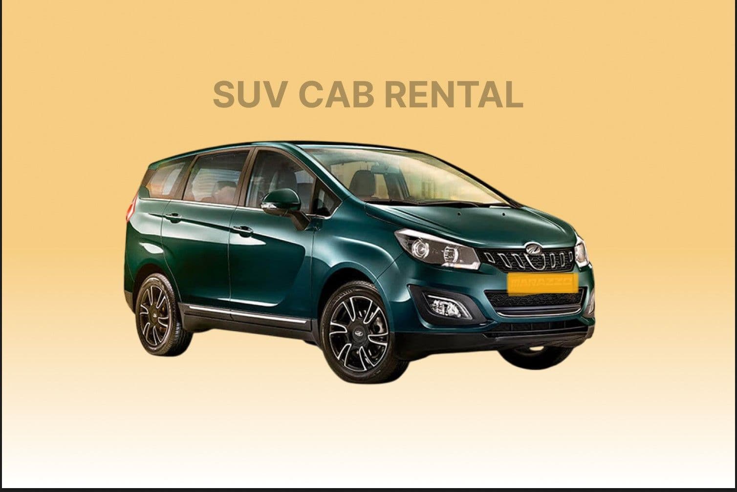 Mahindra Marazzo SUV Cab Rental Available in Jaipur Marazzo SUV Cab Jaipur