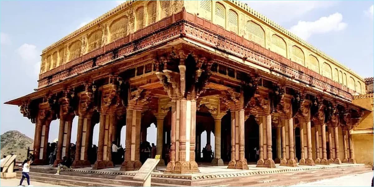 Diwan-i-Aam Hall of Public Audience at Amer Fort Jaipur Diwan-i-Aam Amer Fort