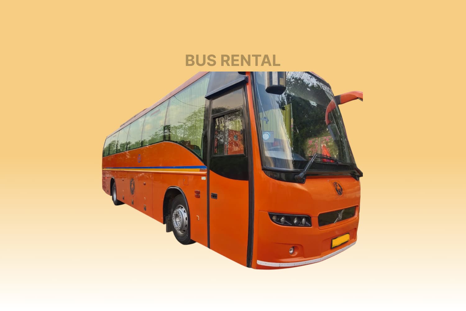 41 Seater Bus and Coach Rental in Jaipur for Large Groups 41 Seater Bus Rental