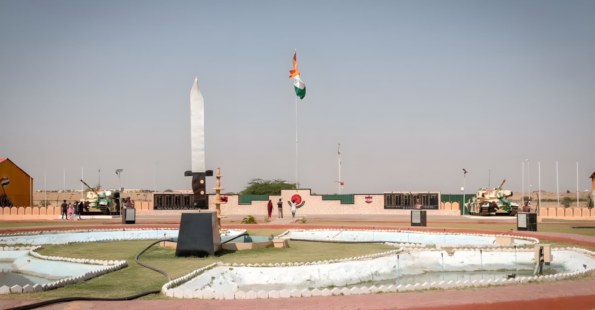 Longewala War Memorial Jaisalmer Tanks and Monument Longewala War Memorial India