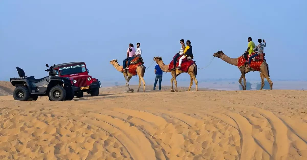 Jaisalmer to Sam Sand Dunes Jaisalmer to Sam Sand Dunes