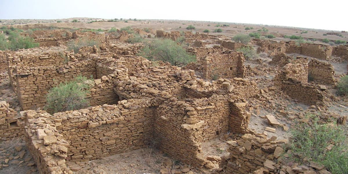 Ruins of Kuldhara Village Jaisalmer Tourism Kuldhara Ruins Jaisalmer