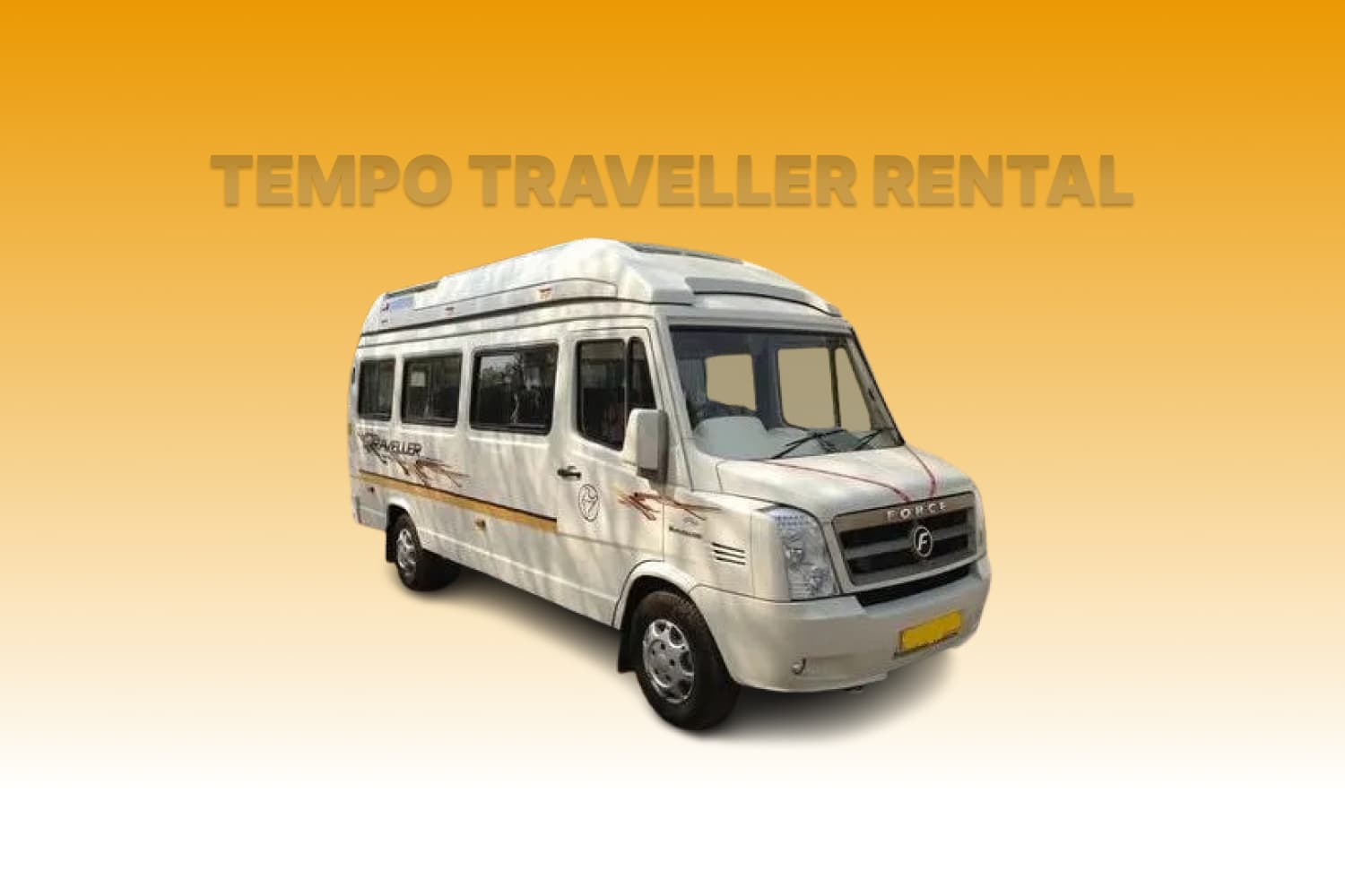 15 Seater Tempo Traveller van rental service in Bikaner 15 Seater Tempo Traveller rental in Bikaner
