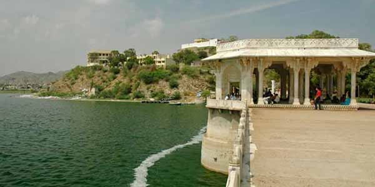 Ana Sagar Lake in Ajmer Rajasthan Ana Sagar Lake Ajmer