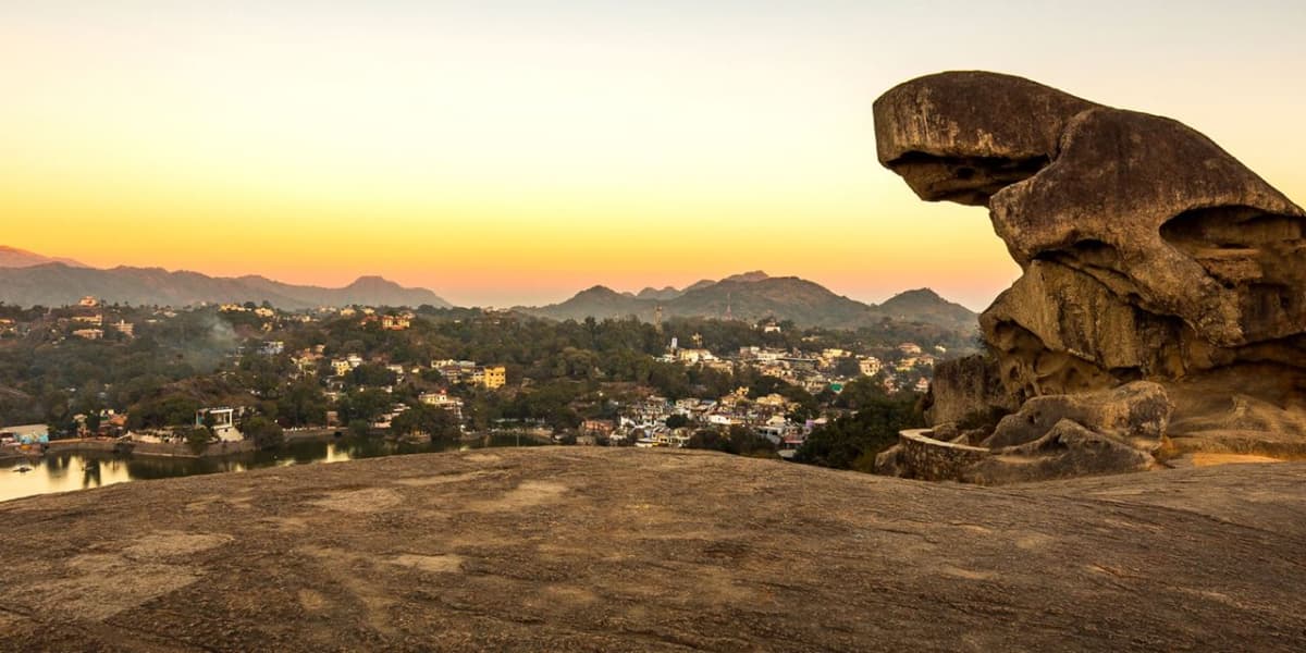 Toad Rock in Mount Abu One Way Cab Toad Rock Mount Abu