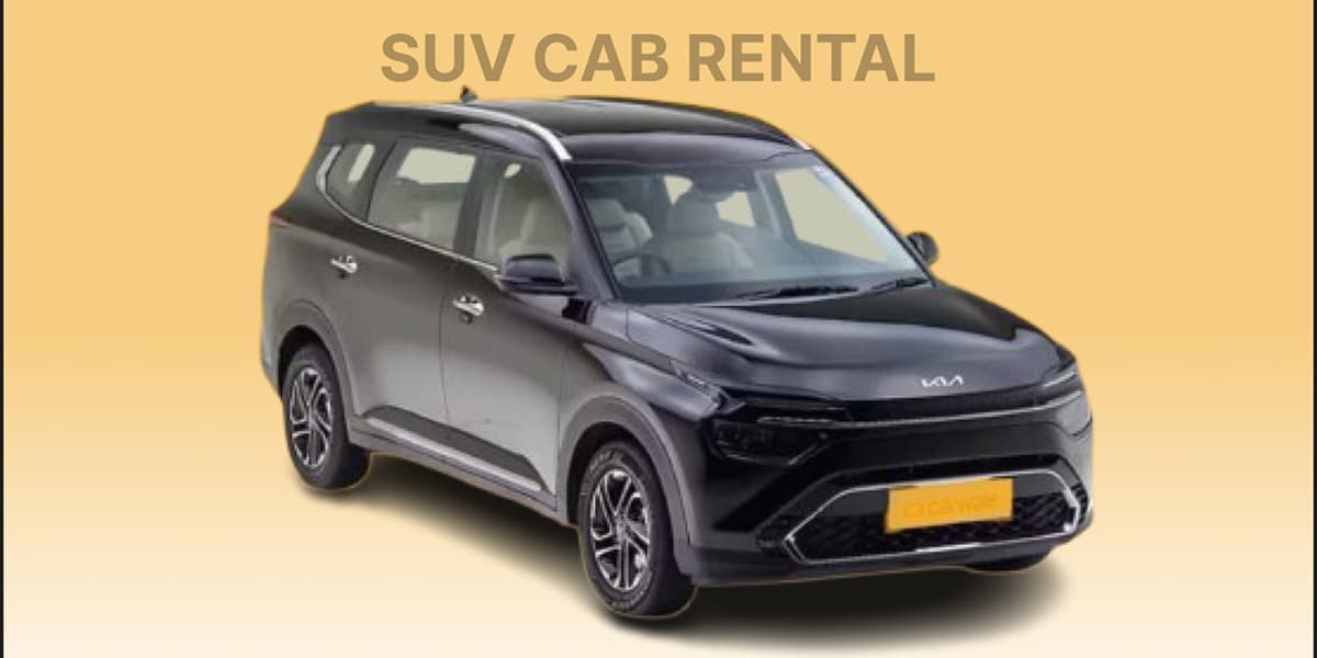 Stylish Kia Carens SUV cab rental service in Bikaner Kia Carens SUV cab rental in Bikaner